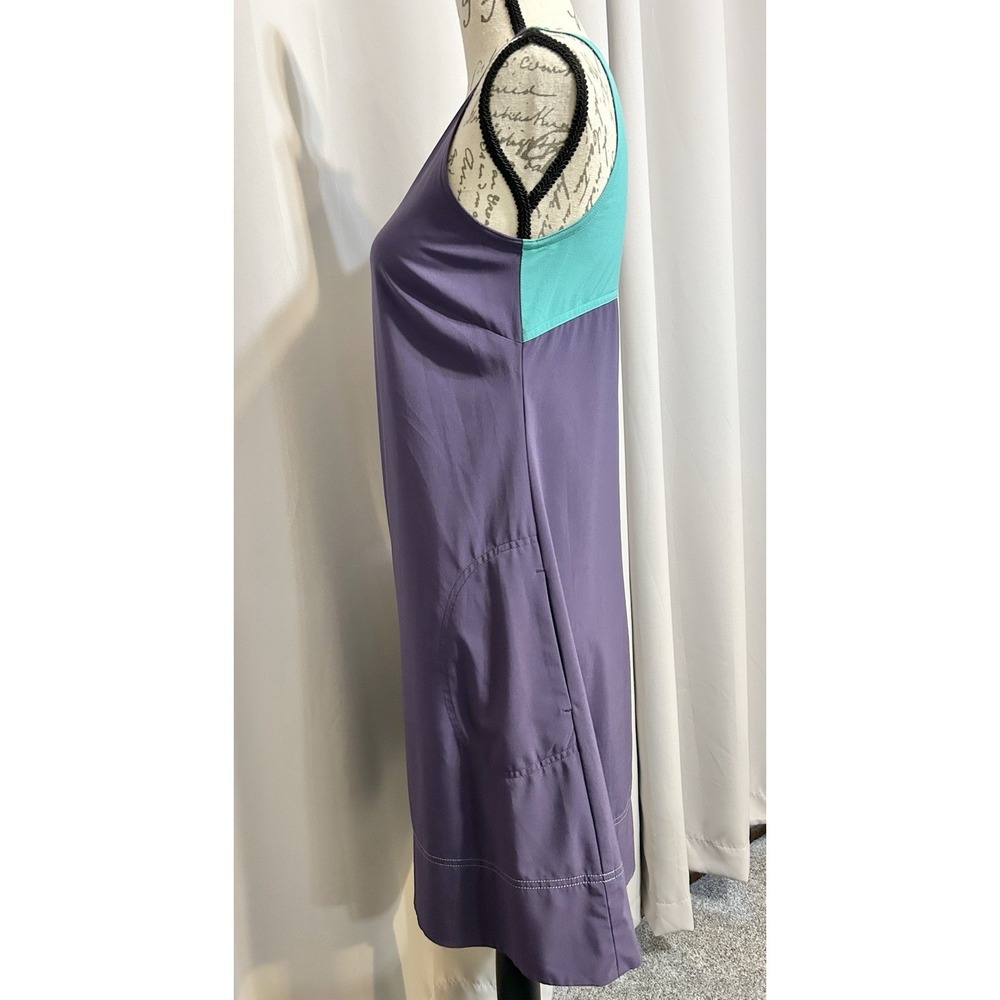 Title Nine Colorblock Sleeveless Athletic Stretch Dress Pockets